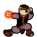 Fire Nation Aang icon